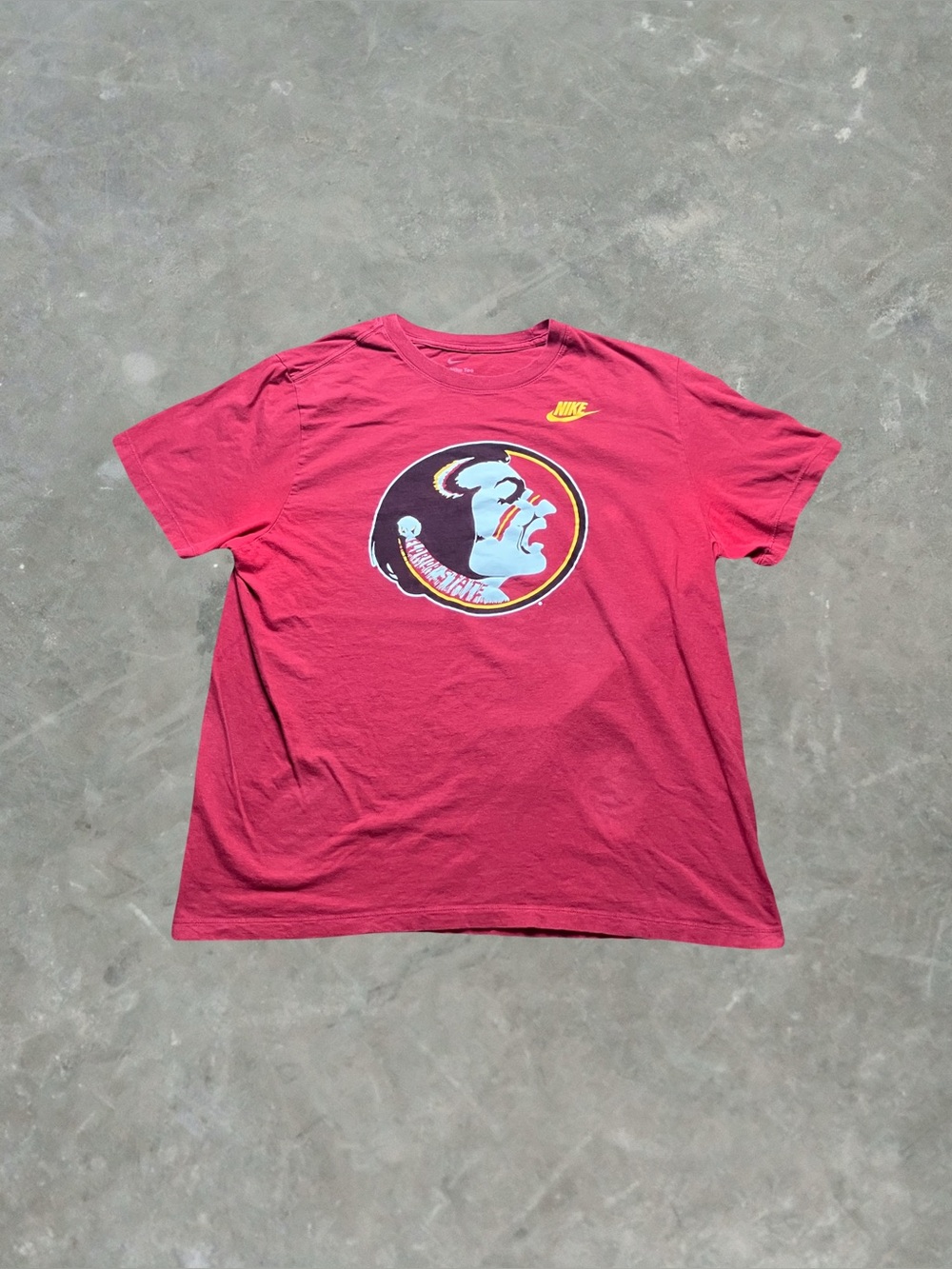 ☀️ Florida State Seminoles Nike College Football Graphic Mens Size XL Red